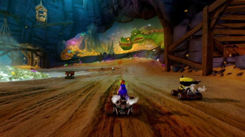 Crash Team Racing Nitro-Fueled: una pista esclusiva su PS4