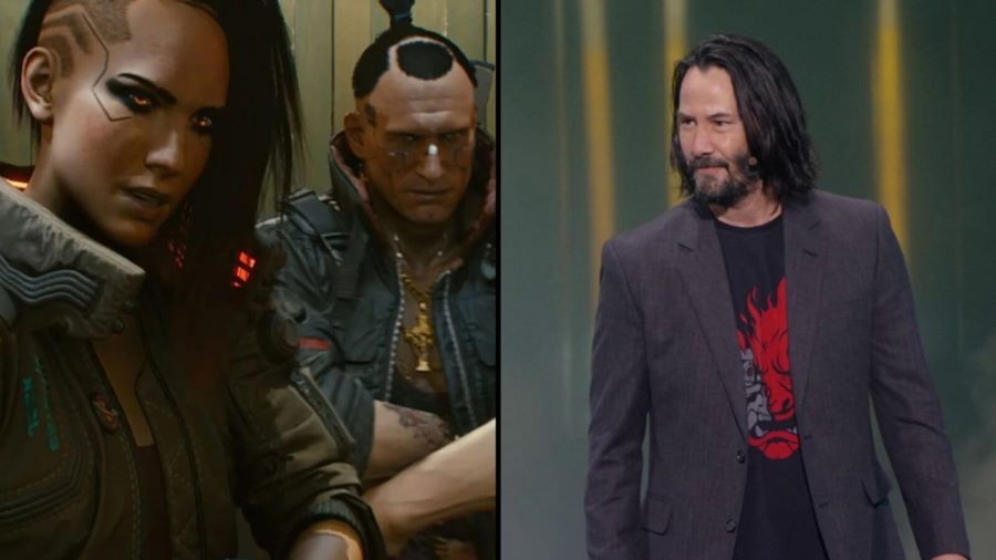 Cyberpunk 2077 Keanu Reeves protagonista