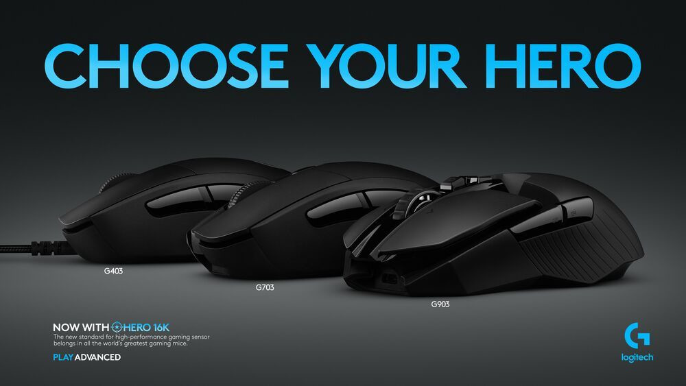 Nuovo sensore per i mouse Logitech Gaming