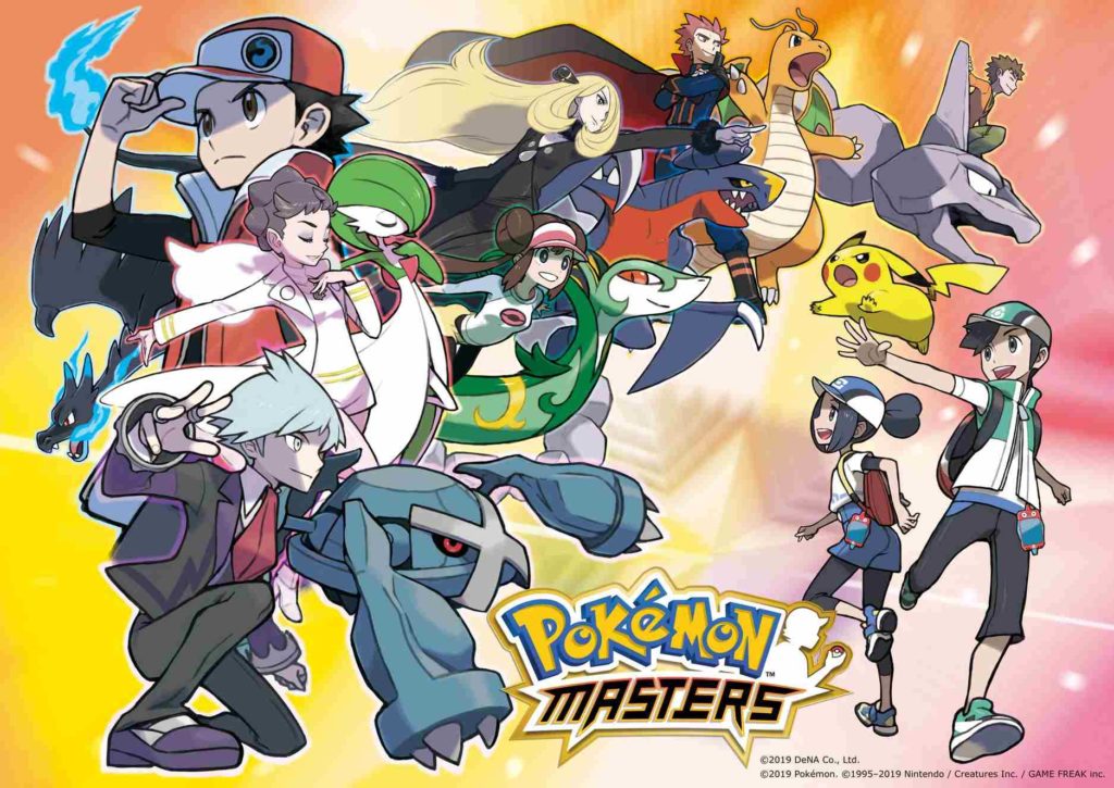 Copertina di Pokémon Masters