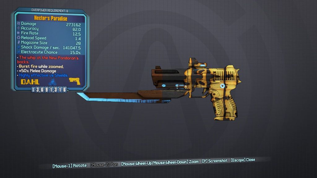 Bordelands 2 guida armi