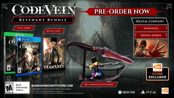 Code Vein: svelata l’opening e la Revenant Bundle Edition