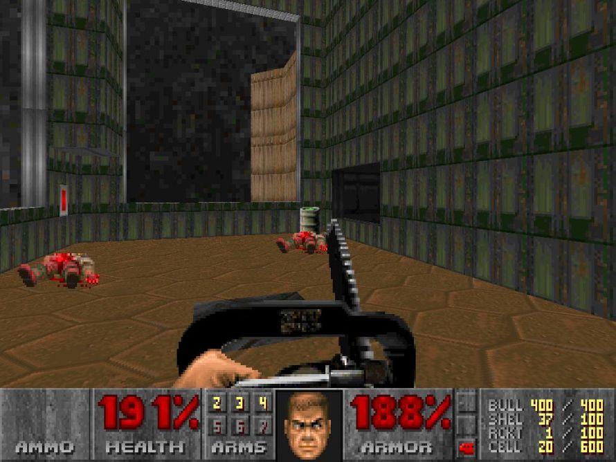 Doom II chainsaw