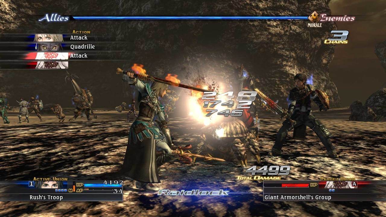 The Last Remnant Remastered battle