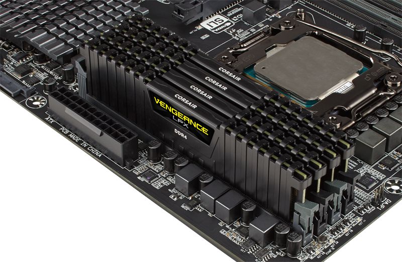 CORSAIR presenta RAM VENGEANCE LPX da 4866 MHZ