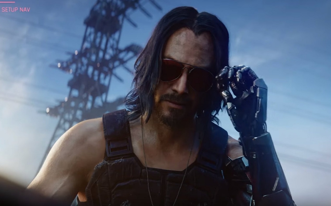Keanu Reeves in Cyberpunk 2077