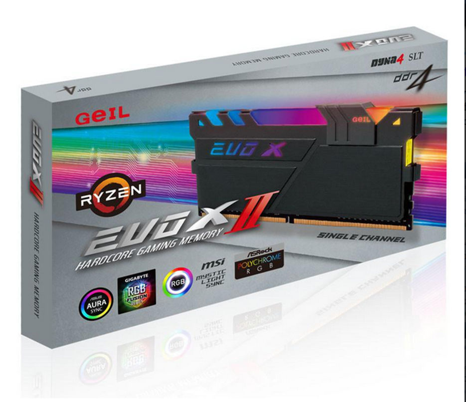 GeIL DDR4 RGB EVOX II ed EVO X II ROG-Certified