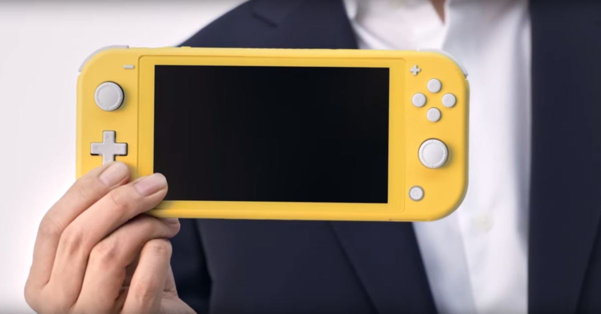 Nintendo Switch Lite: il primo leak uscì ad Aprile