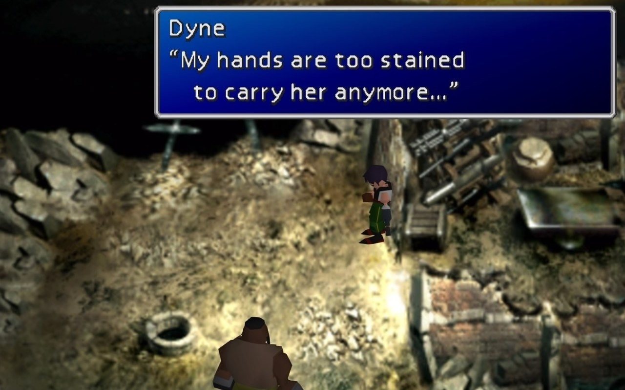 Final Fantasy VII Barret Dyne