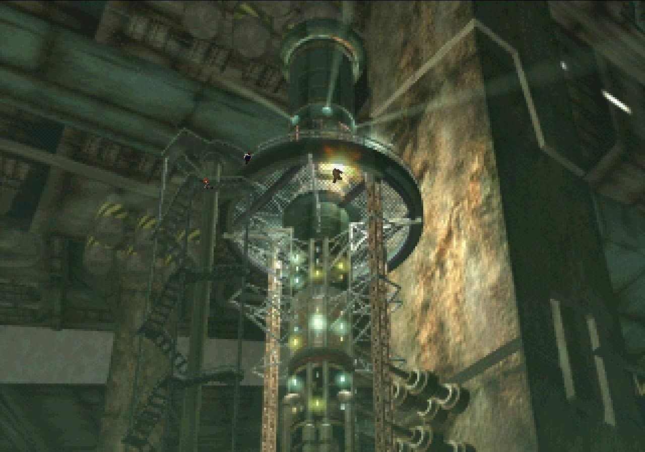 Final Fantasy VII Sector 7 pillar
