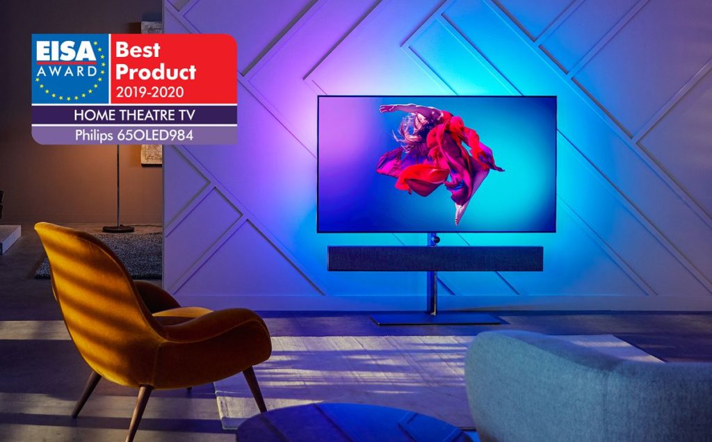 Display OLED Philips TV vincitori di due award - immagine dell'articolo