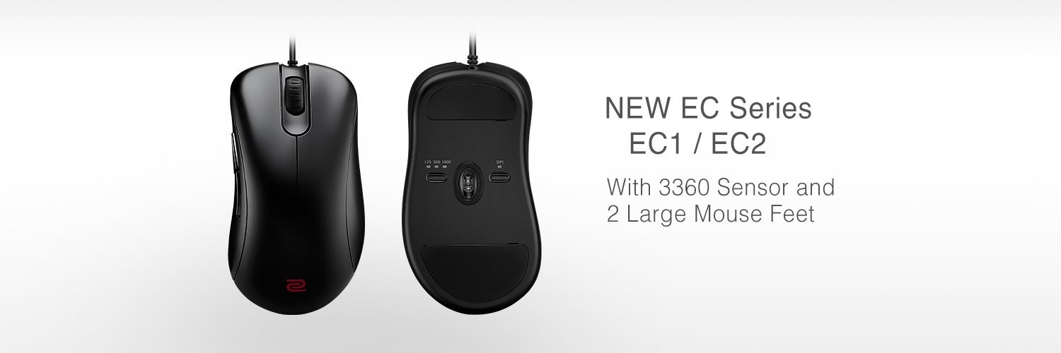 BenQ annuncia la nuova versione del mouse Zowie EC