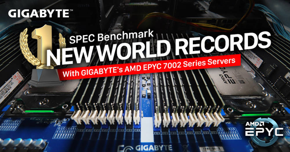 Gigabyte  – 11 record mondiali con processori EPYC
