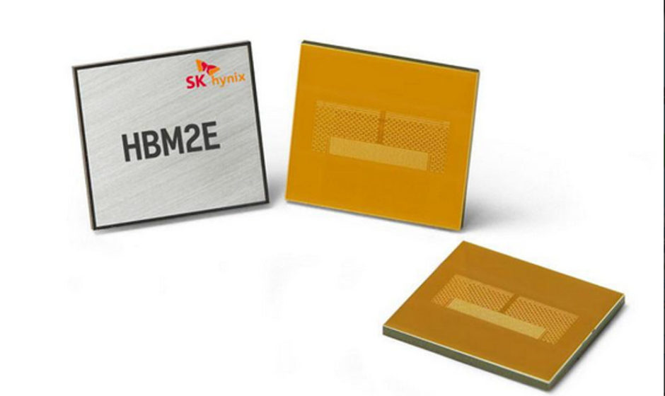 SK Hynix Memoria HBM2E, 460 GB/s e 16GB per Stack
