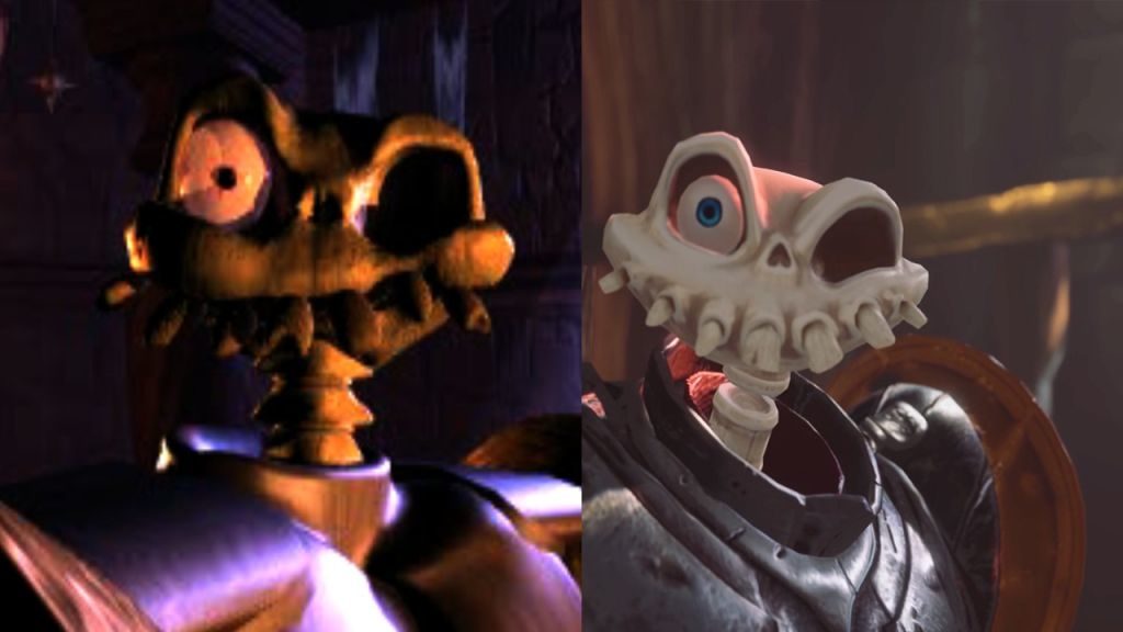 Medievil PS1 vs PS4