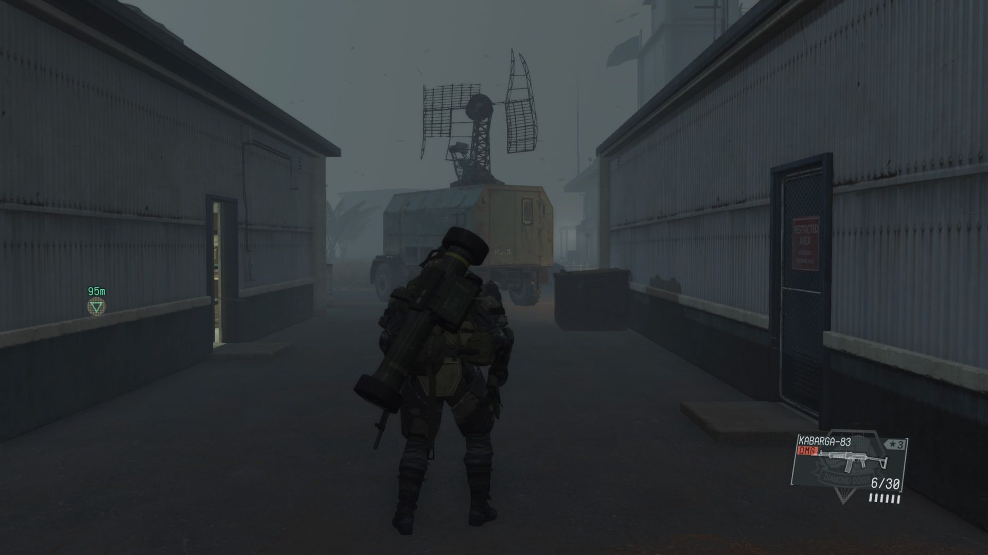 Metal Gear Solid V magazzino