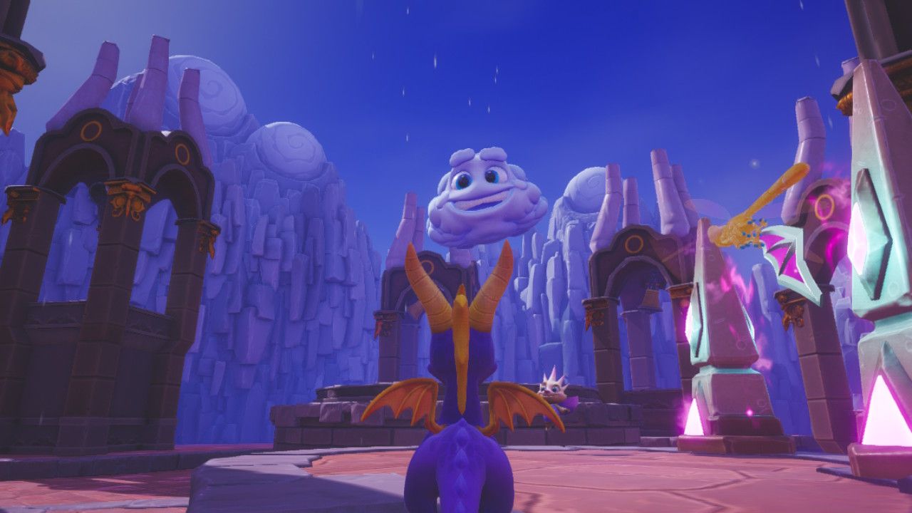 Spyro Reignited Trilogy Switch nuvola