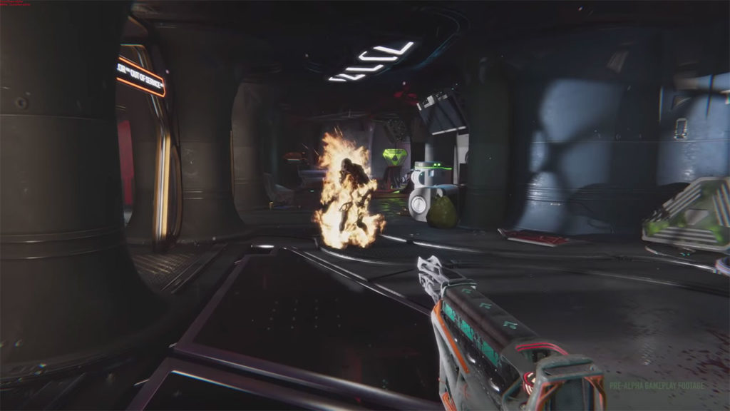 System Shock 3 sviluppo teaser gameplay pre-alpha