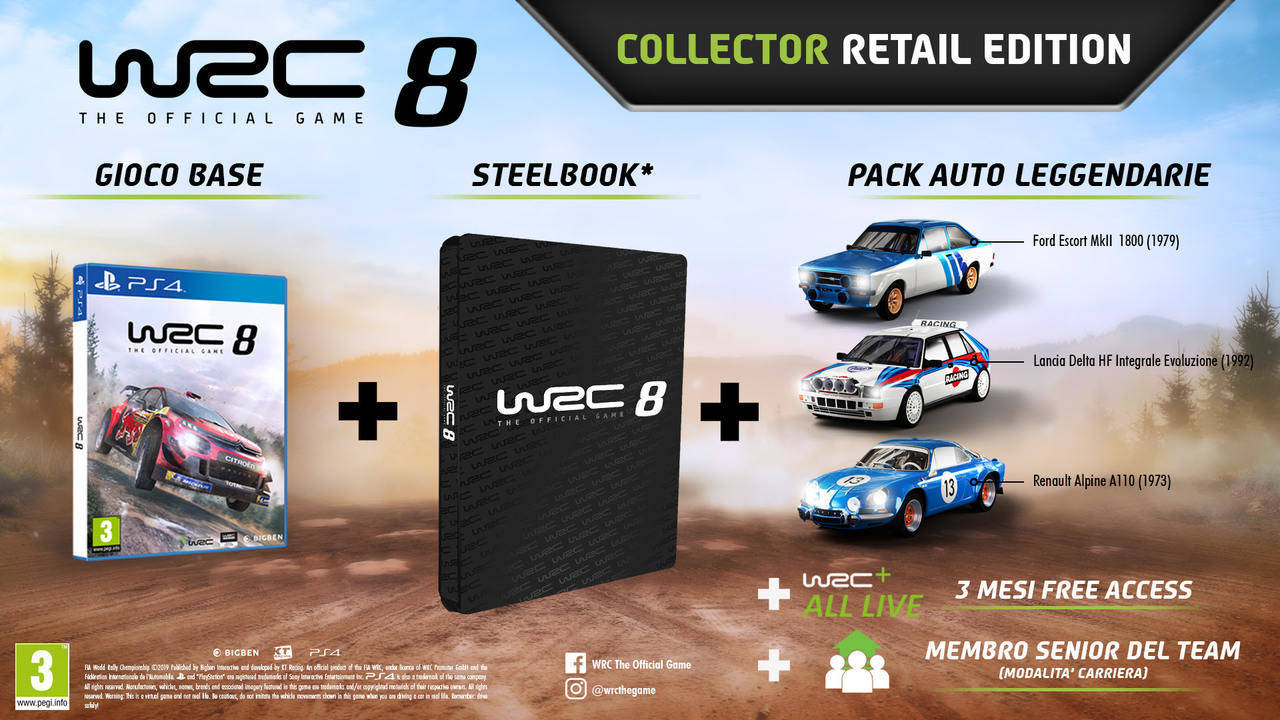 WRC 8 Collector Retail Edition