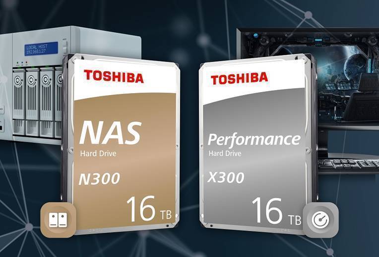 Toshiba lancia N300 e X300 da 16TB all’IFA 2019