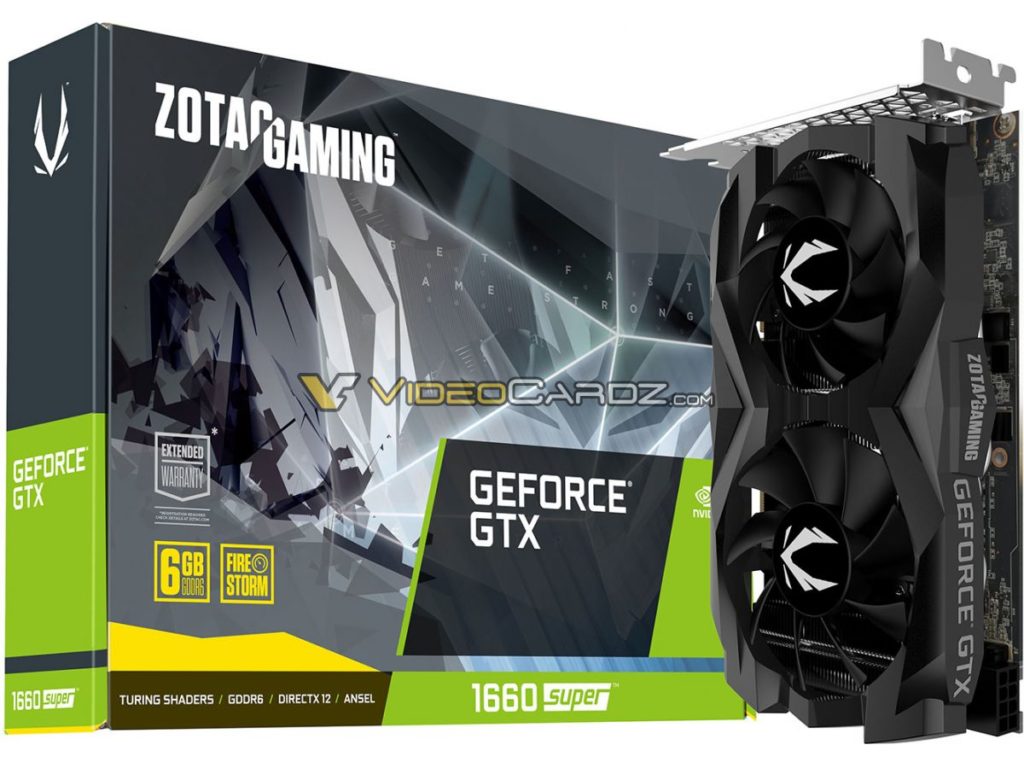 GTX 1660 Zotac