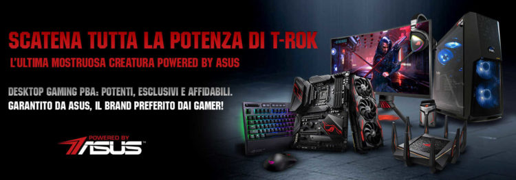 ASUS al Romics con i PBA T-ROK APOCALYPSE