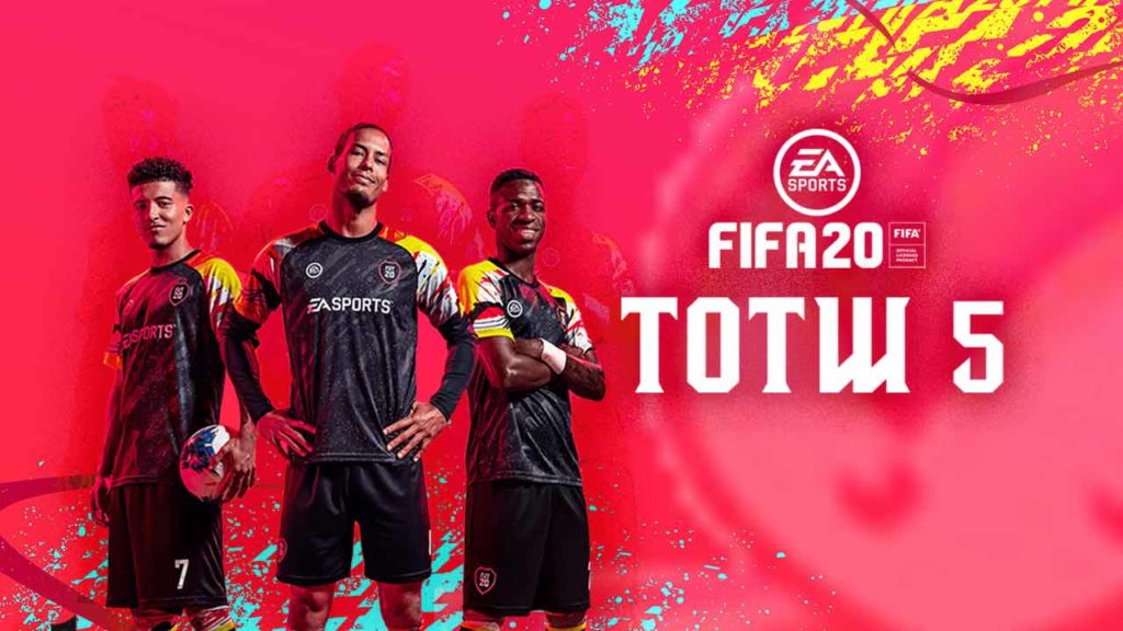 FIFA 20 TOTW 5 Squadra Settimana