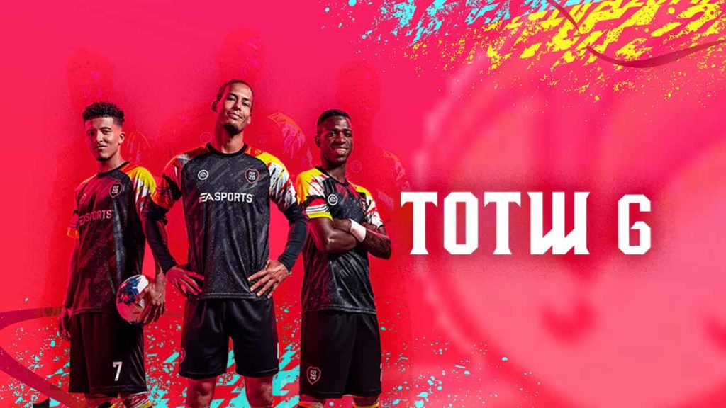 fifa 20 totw 6 squadra settimana