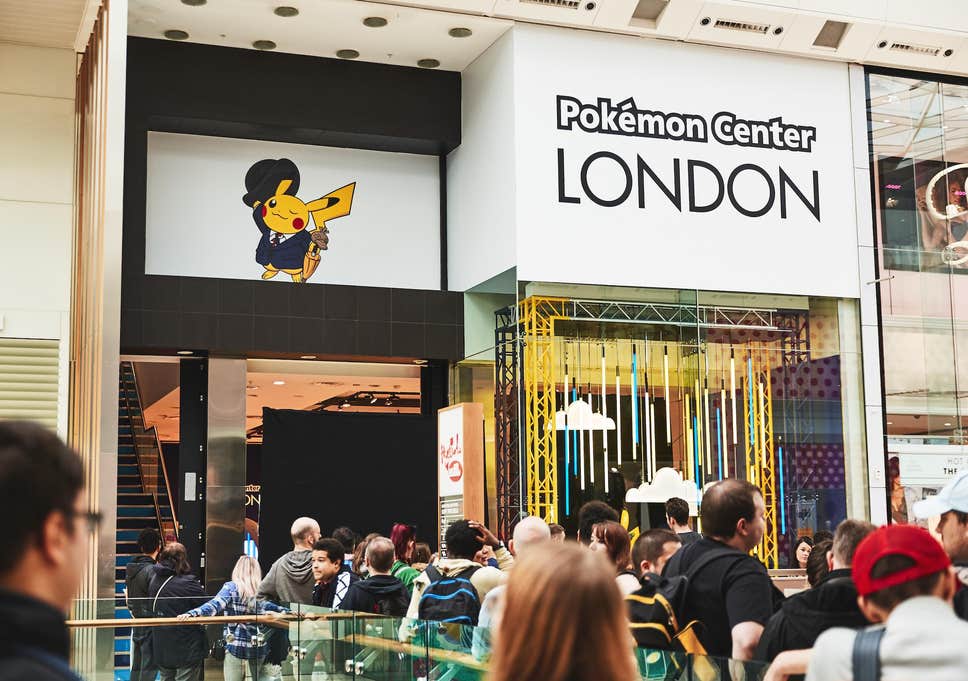 Pokémon Center Londra temporaneo