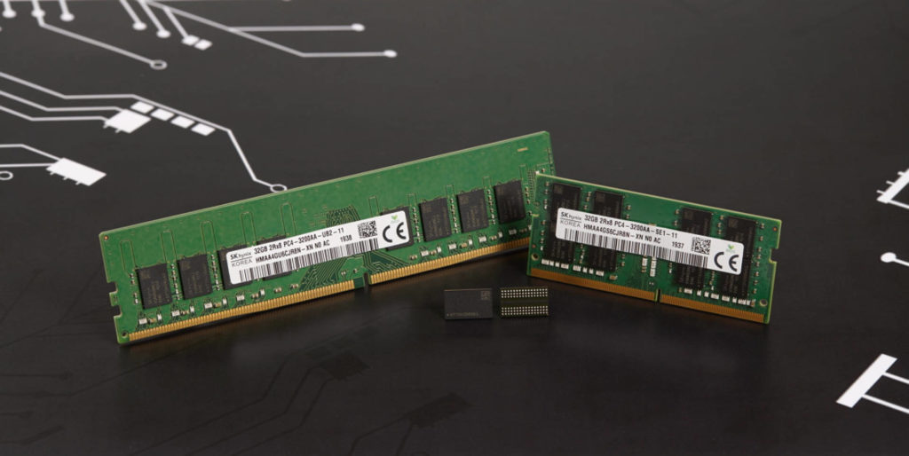 SK hynix introdurrà memorie DDR4 da 1Znm da 16 GB - immagine dell'articolo