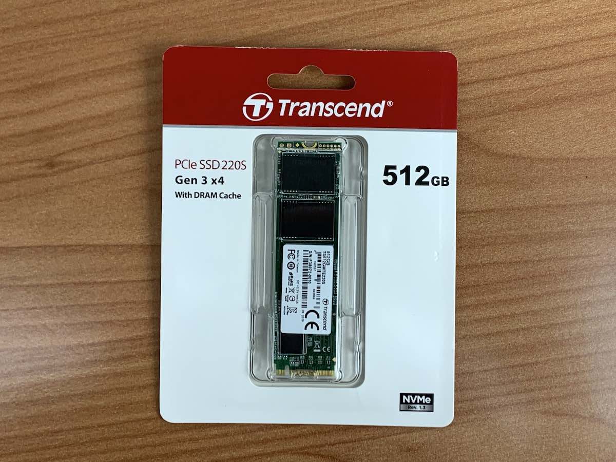 Transcend PCIe SSD 220S – Recensione