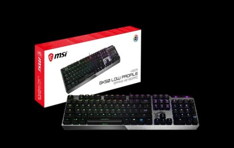 MSI – Tastiera meccanica Vigor GK50 Low-Profile
