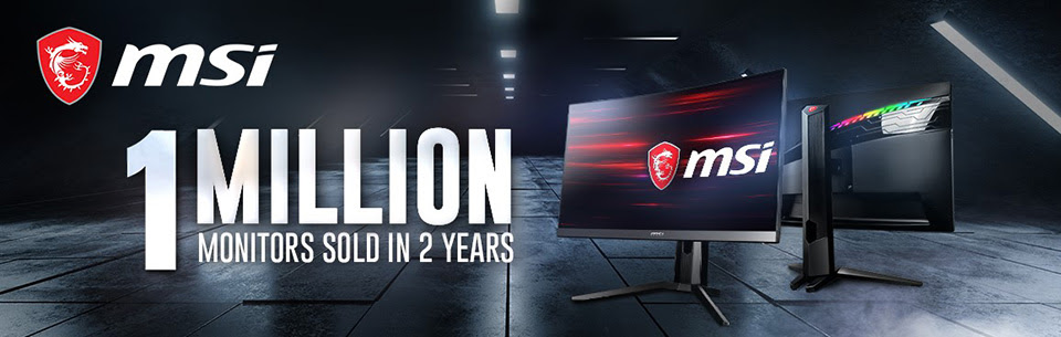 MSI raggiunge quota 1 milioni di monitor venduti