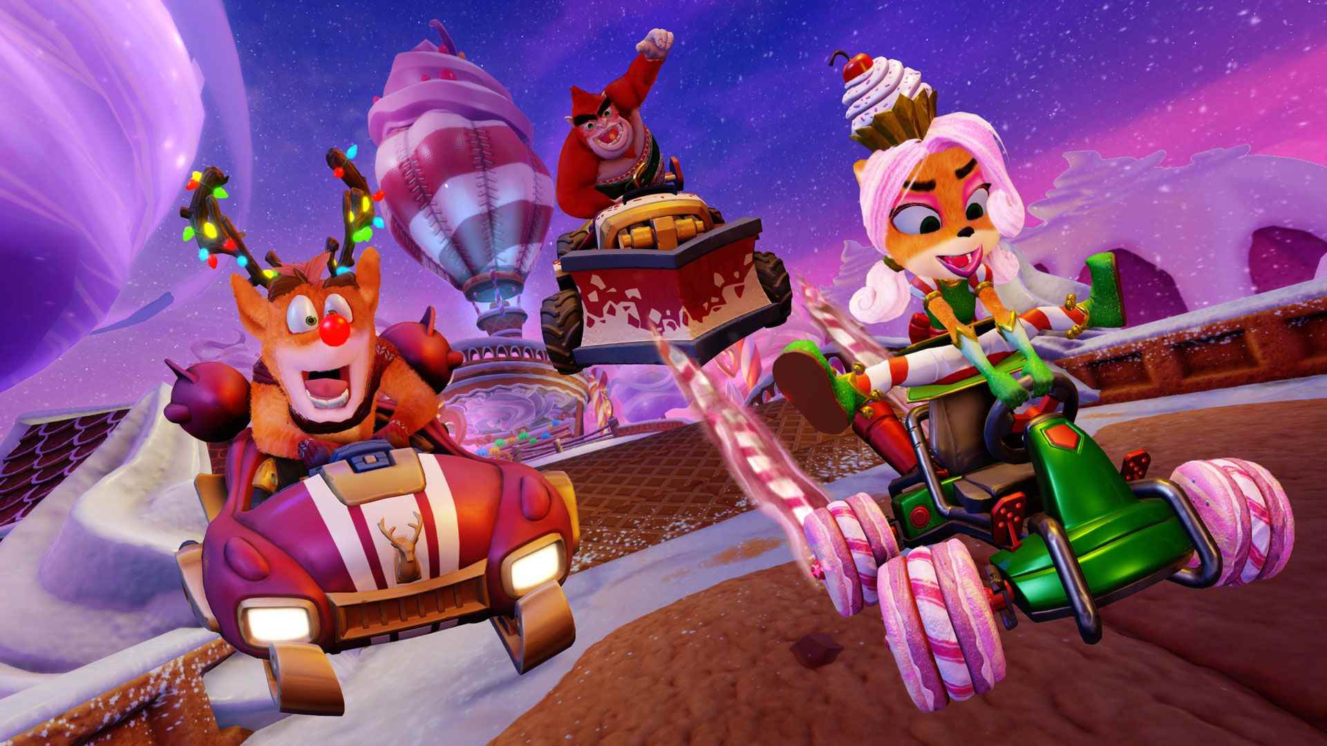 CTR Nitro Fueled, è iniziato il Grand Prix natalizio