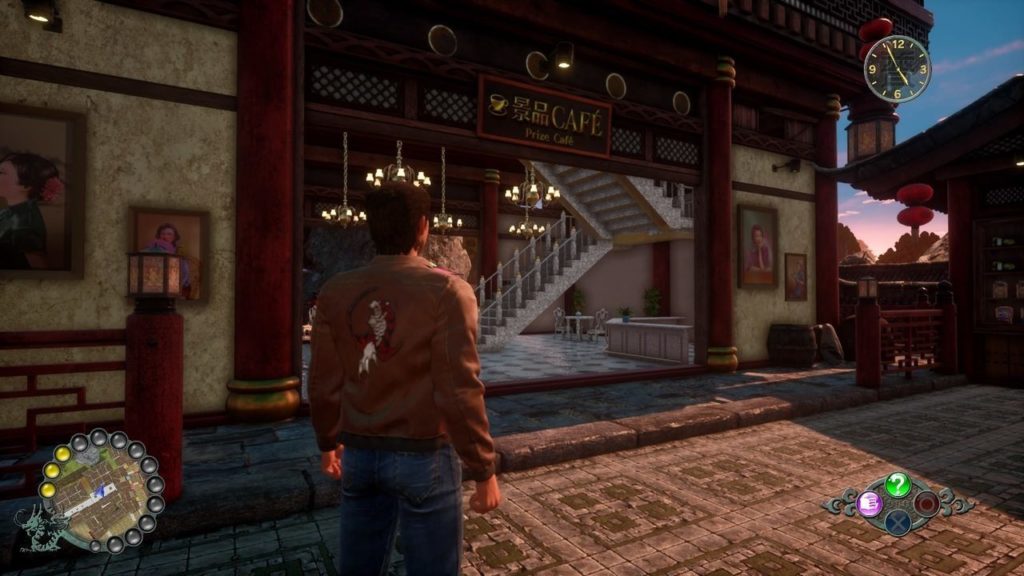 Shenmue III soldi Prize Cafe