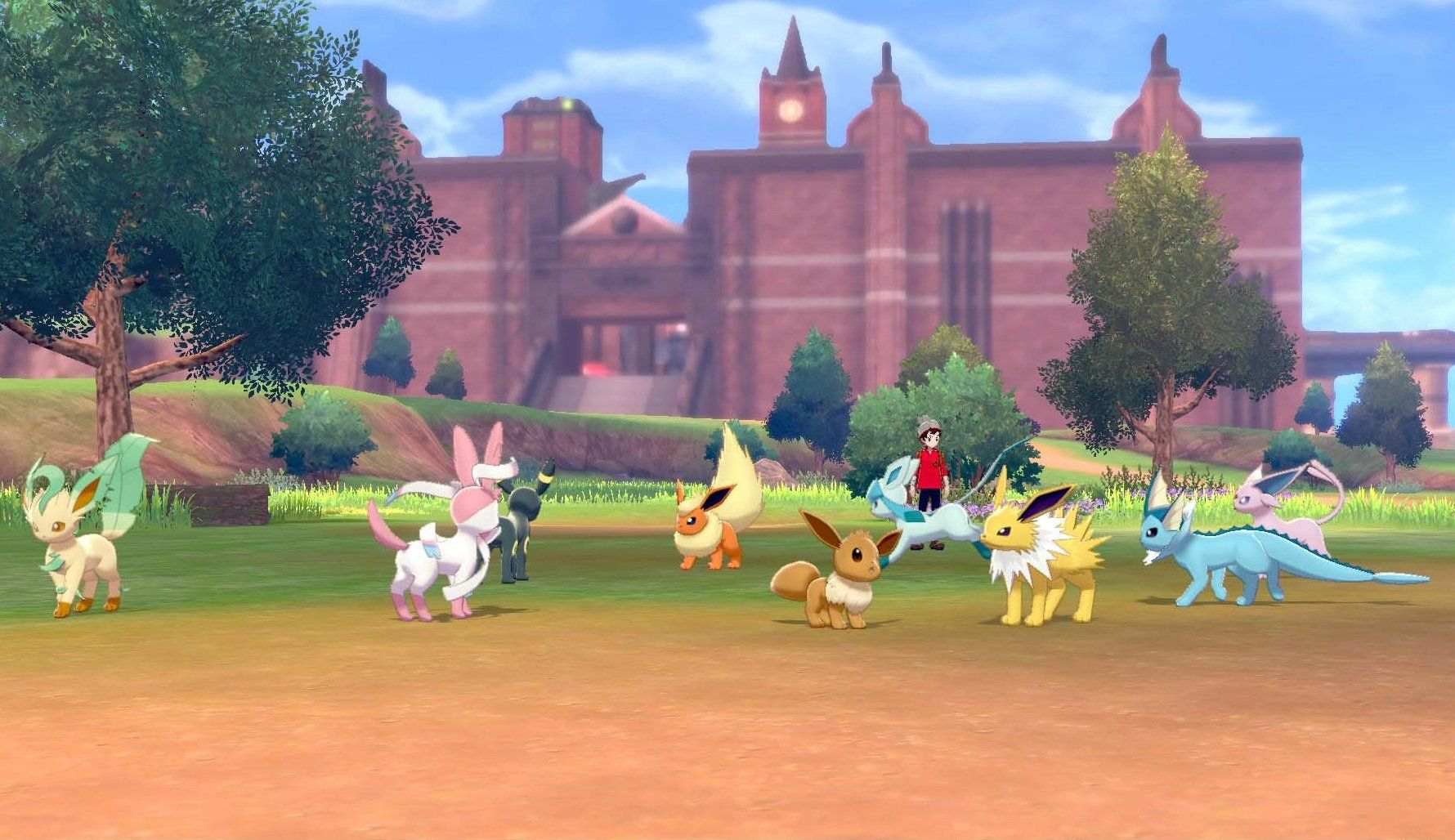 pokemon spada scudo eevee