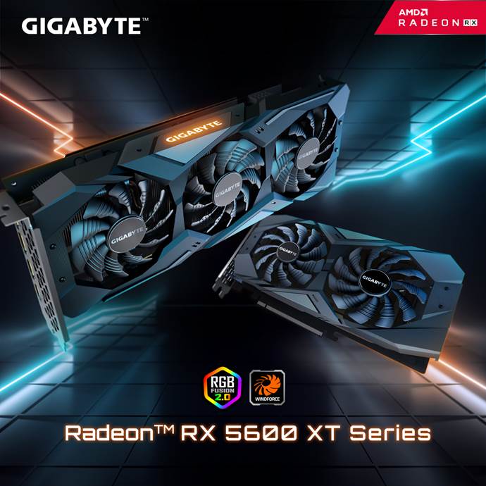 CES 2020: GIGABYTE presenta le GPU RX 5600 XT