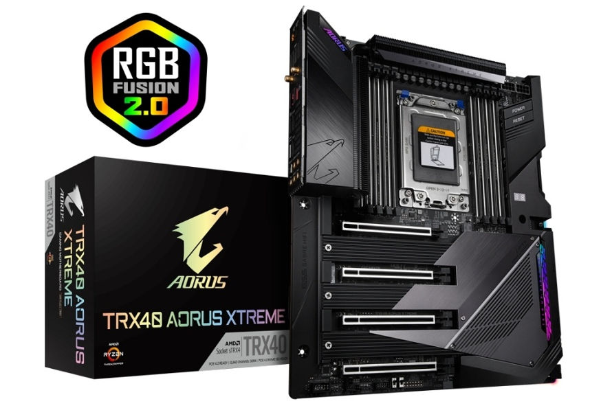 TRX40 supporta a pieno la CPU Threadripper 3990X