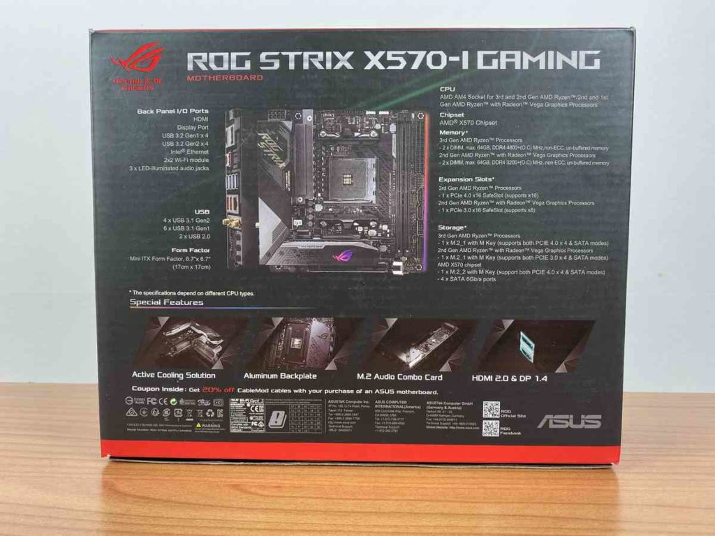 Asus ROG Strix X570-I Gaming