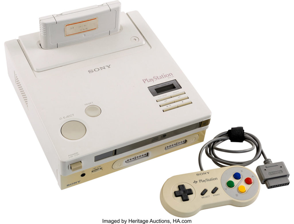 Prototipo Nintendo PlayStation asta super 300.000 $