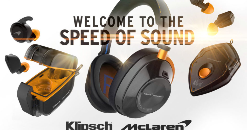 KLIPSCH AUDIO partner di McLaren F1 - immagine dell'articolo