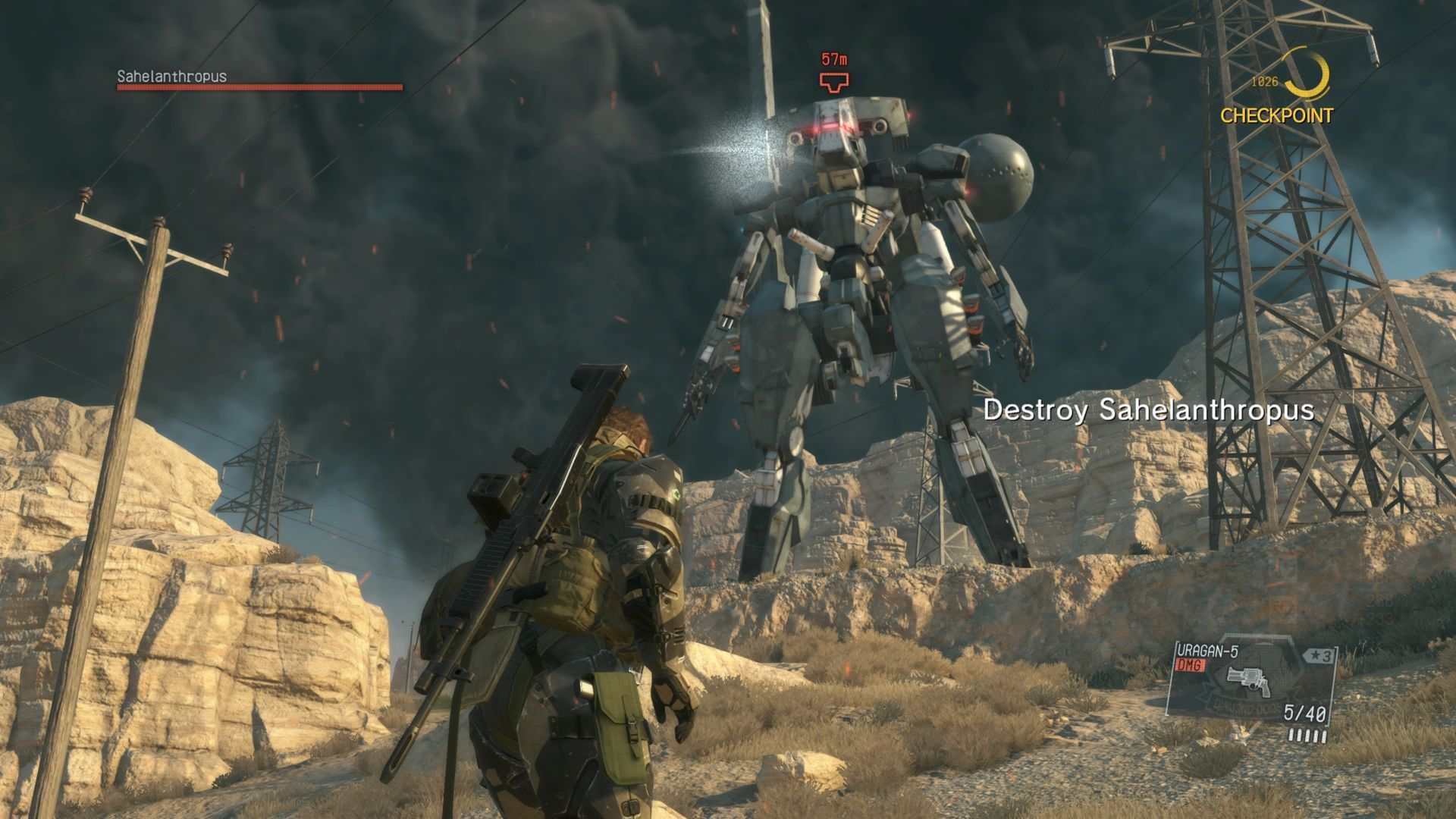 Metal Gear Solid 5 Sahelanthropus missione