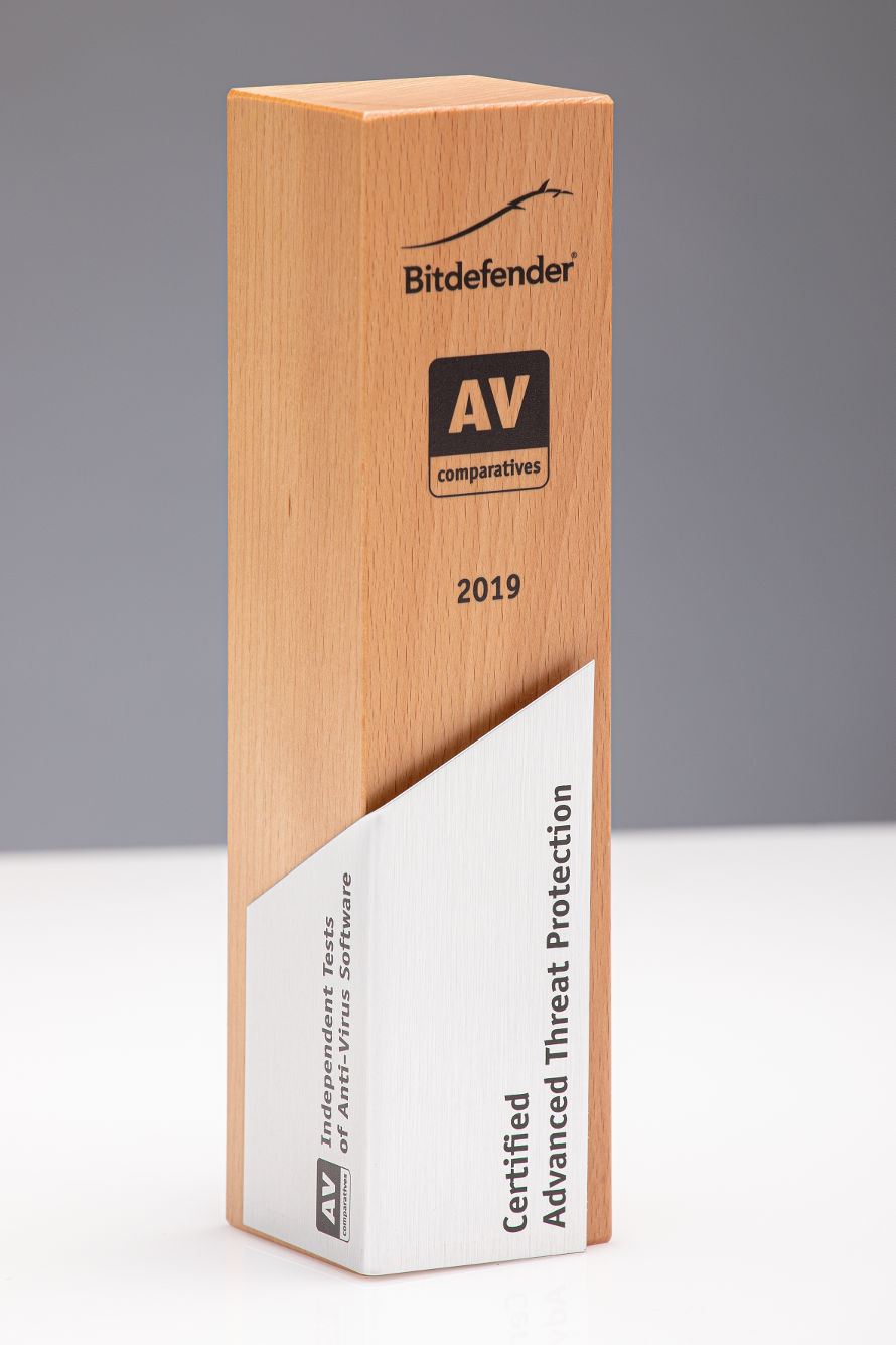 Bitdefender è prodotto dell’anno AV-Comparatives