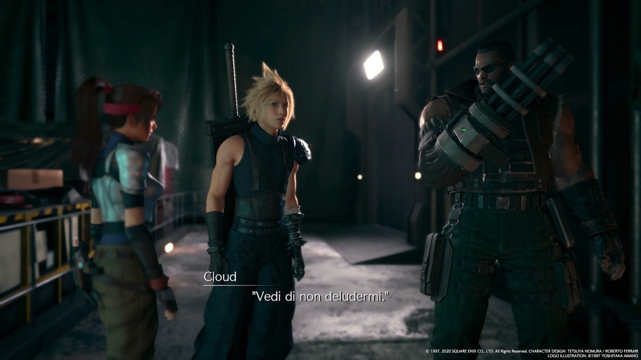 Final Fantasy VII Remake Cloud Barret