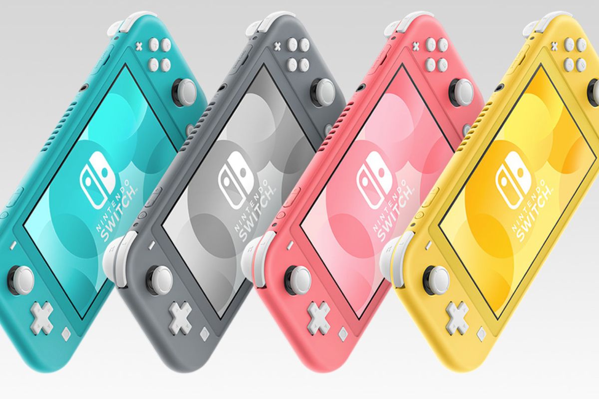 nintendo switch lite corallo