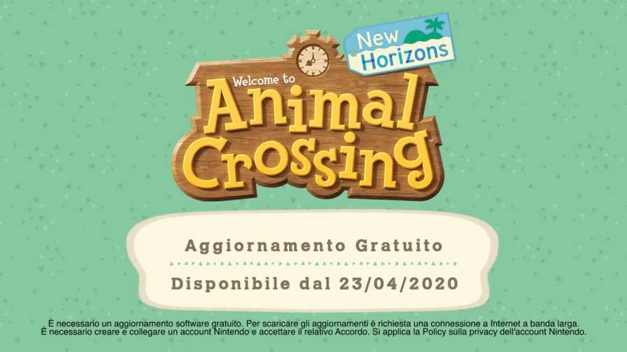 Animal Crossing New Horizons: Nuovo update gratis
