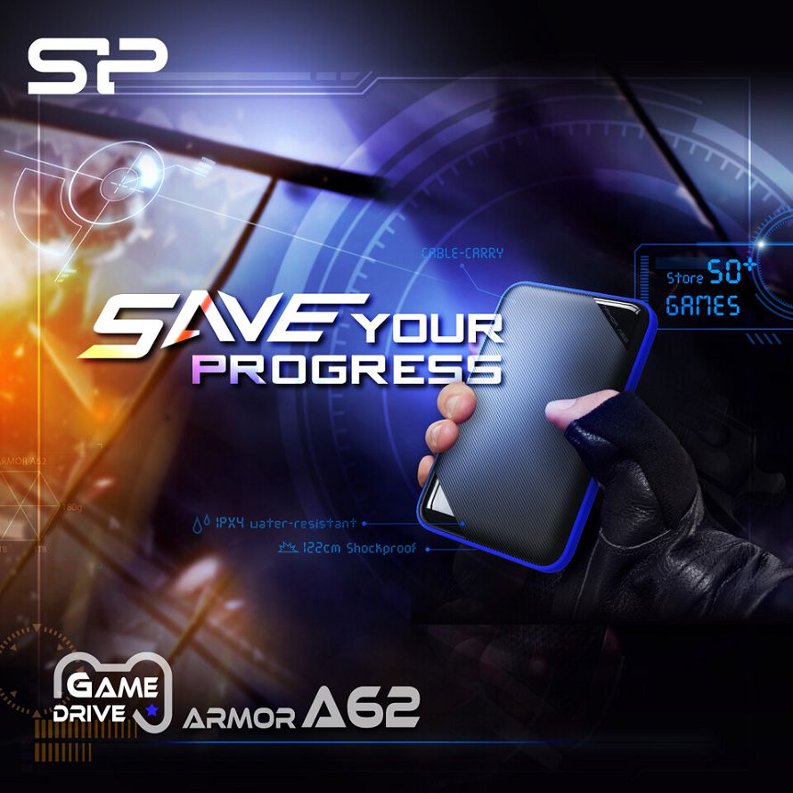 Silicon Power annuncia il nuovo HDD A62 Game Drive