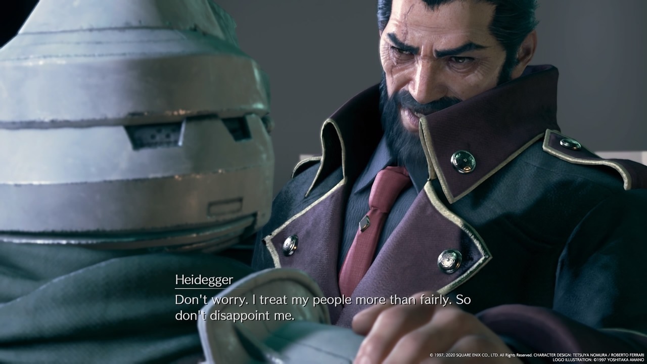 Final Fantasy VII Remake Heidegger