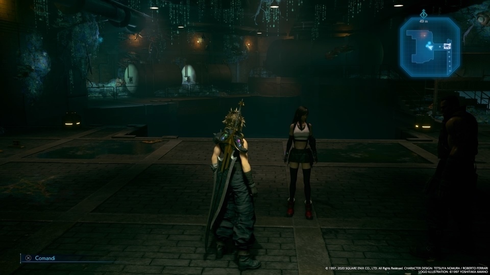 Final Fantasy VII Remake cancelli 