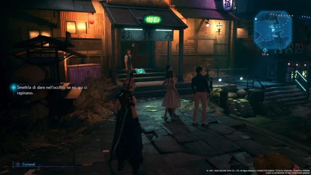 Final Fantasy VII Remake vestito